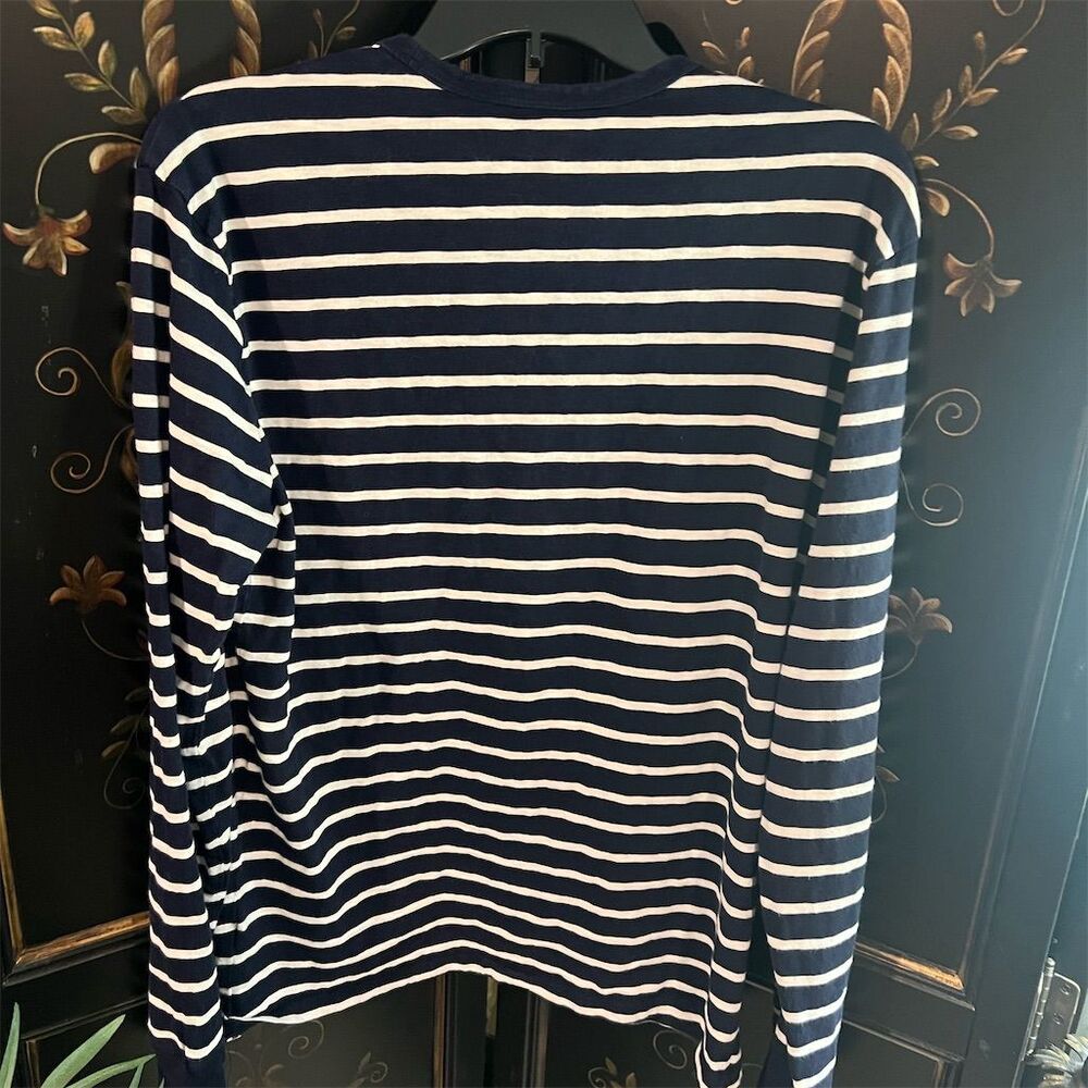 J.Crew Men's Striped Long Sleeve Button-Up Shirt Size M Multicolor